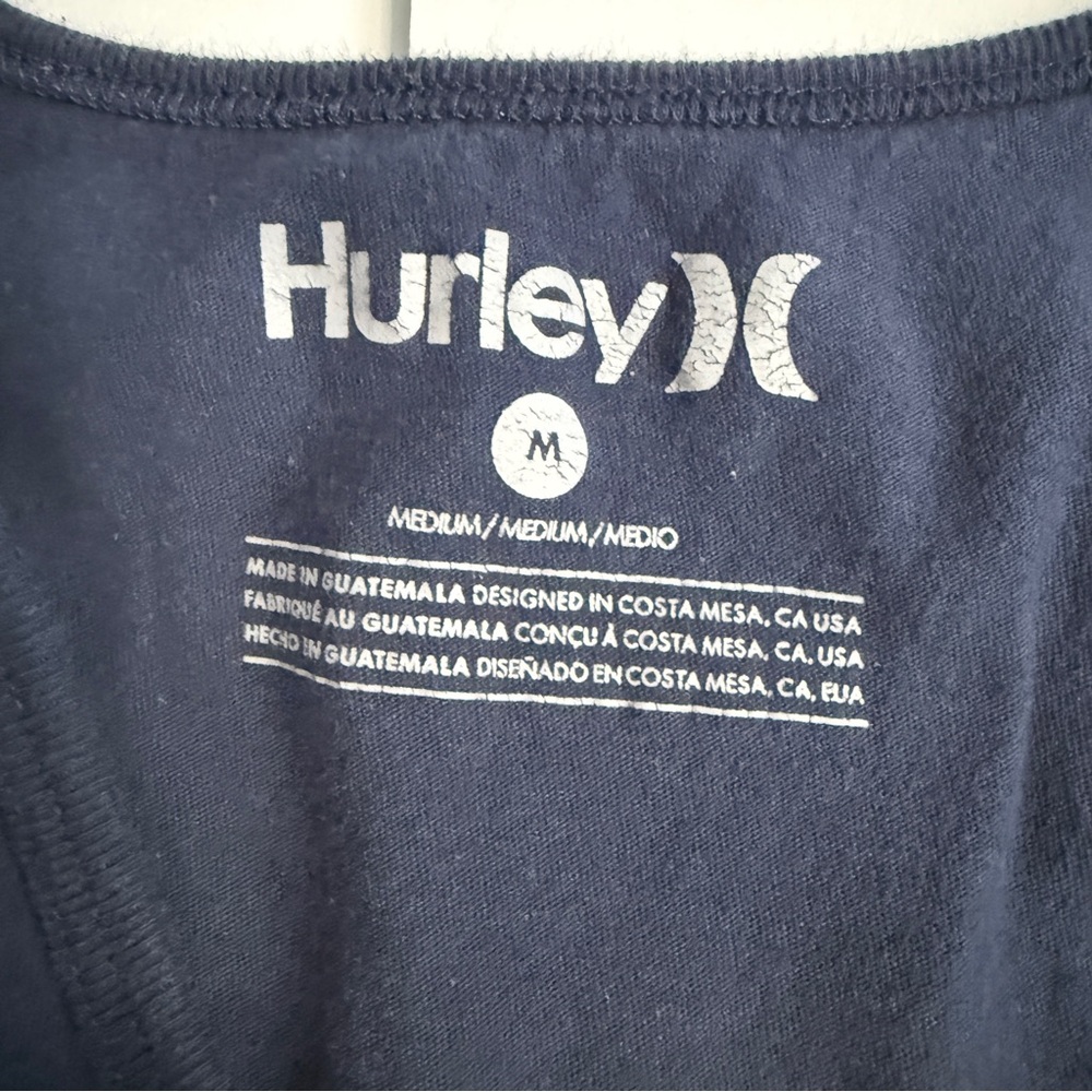 Hurley Blue and Gray Color-Blocked Tank Top - Picture 3 of 3
